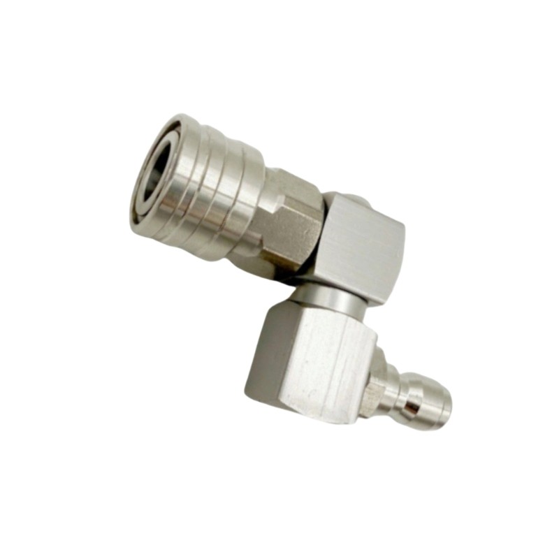 Anti Leak Stainless Steel 1/4 Inch Quick Connect Swivel For Car Wash Water Guns