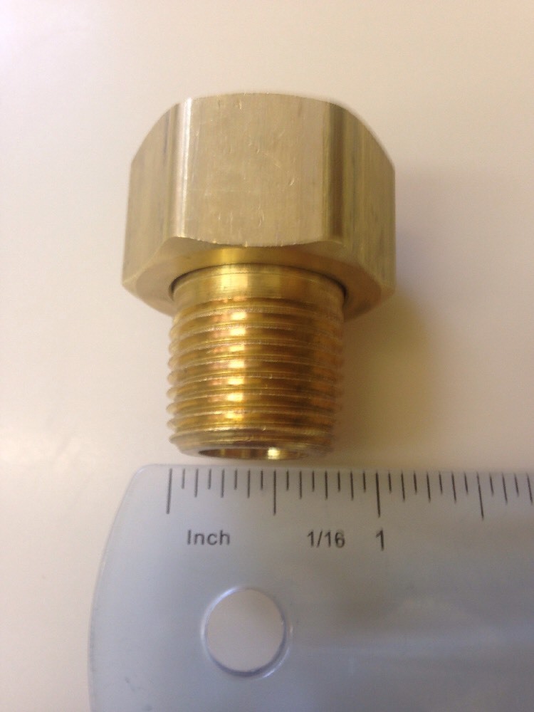 Female Garden Hose Fitting 3/4″ FGH x 1/2″ NPT W/Screen Adaptor 8.901-291.0