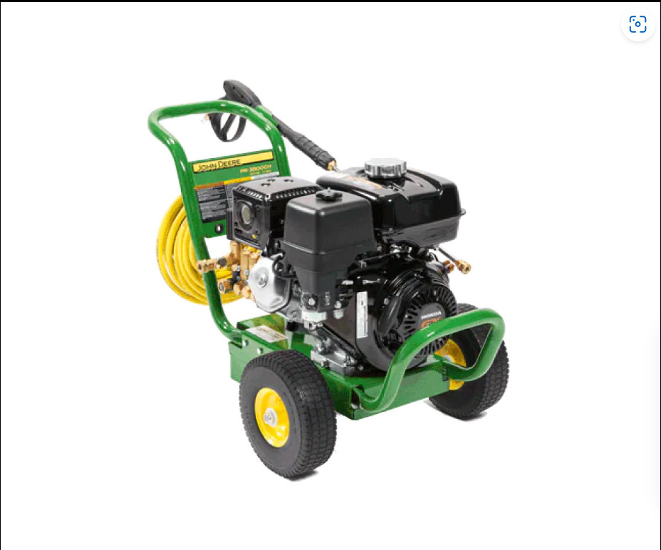 John Deere 3800 PSI Pressure Washer with Honda Engine: PR-3800GH