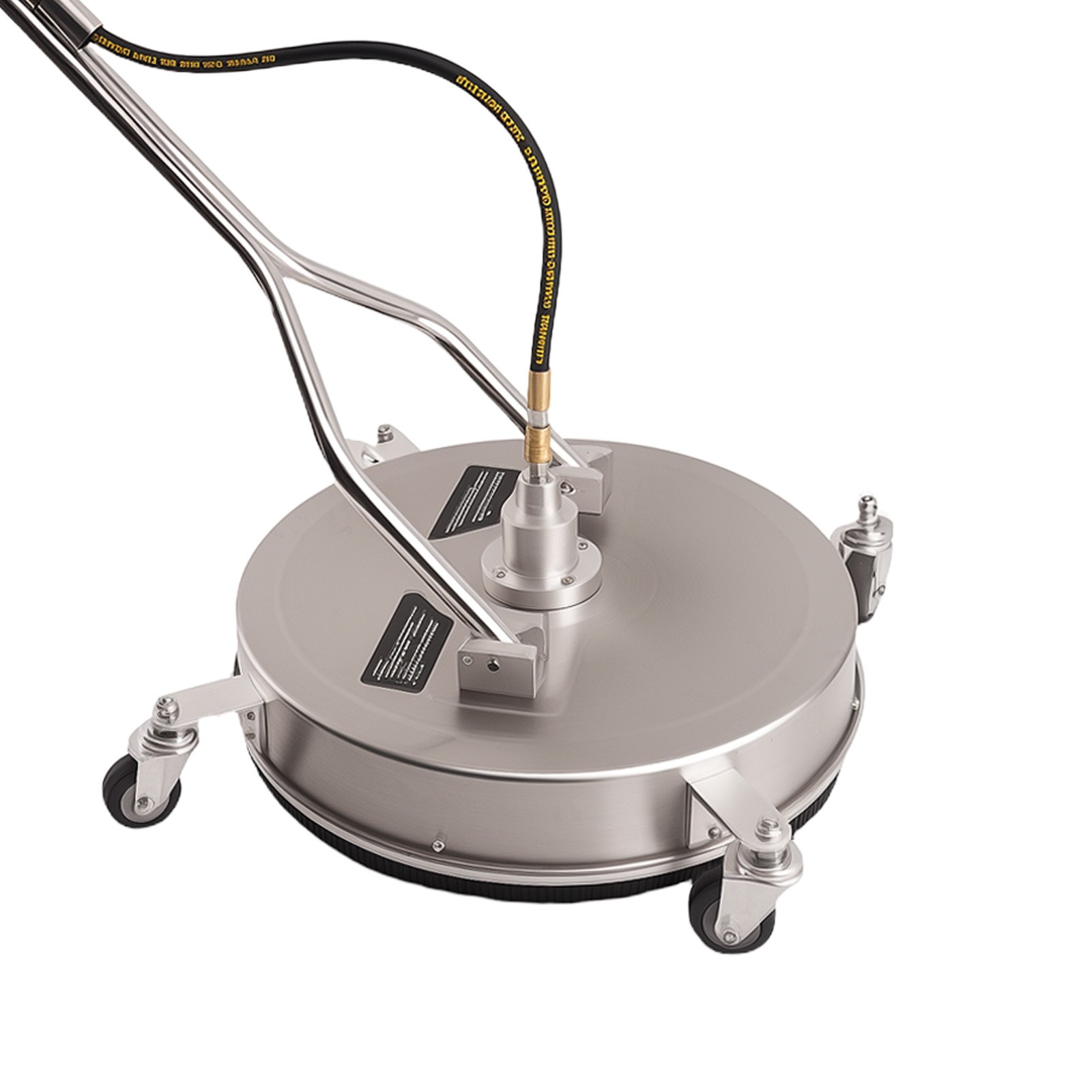 1* 20in Pressure Washer Surface Cleaner 4500PSI Stainless Steel w/ Handle