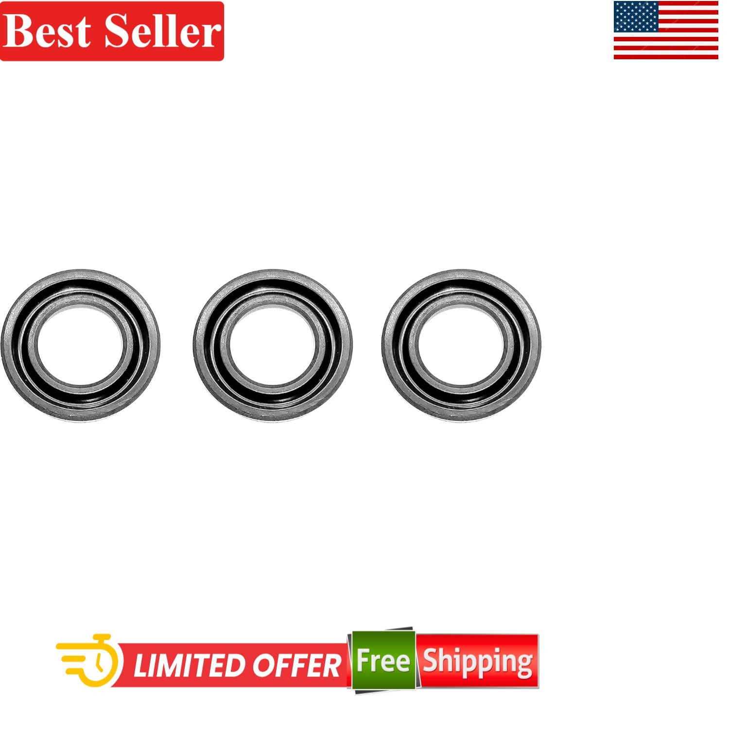 3PCS AR .2G24 Pressure Washer Pump Repair Kit – Fits Multiple Models, Durable