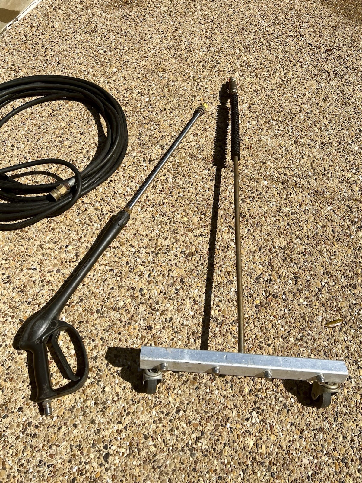 Generac Professional pressure washer with Honda GX200 6.5 HP engine.
