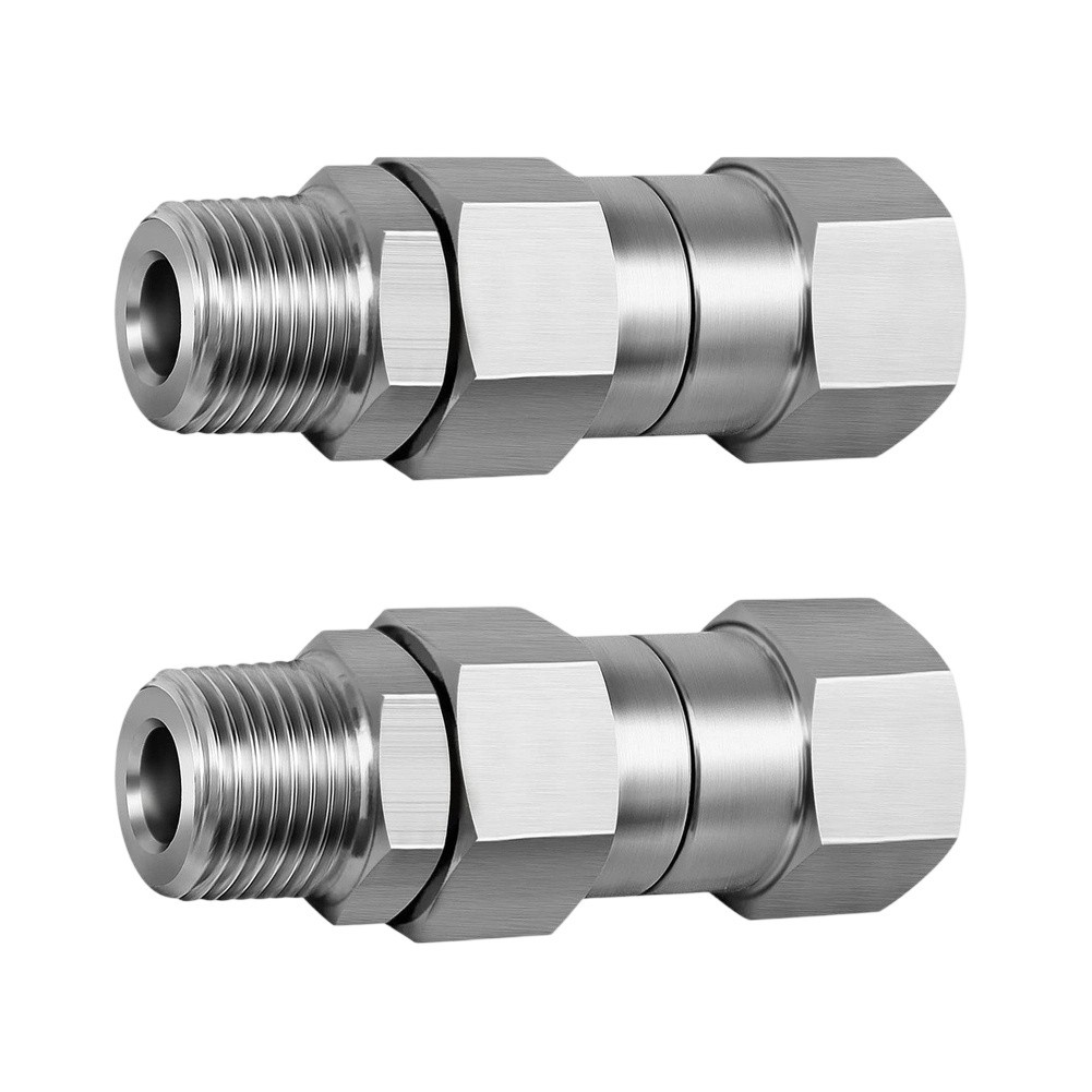 Stainless Steel 360 Degree Swivel Fitting for Pressure Washer Up to 4000 PSI