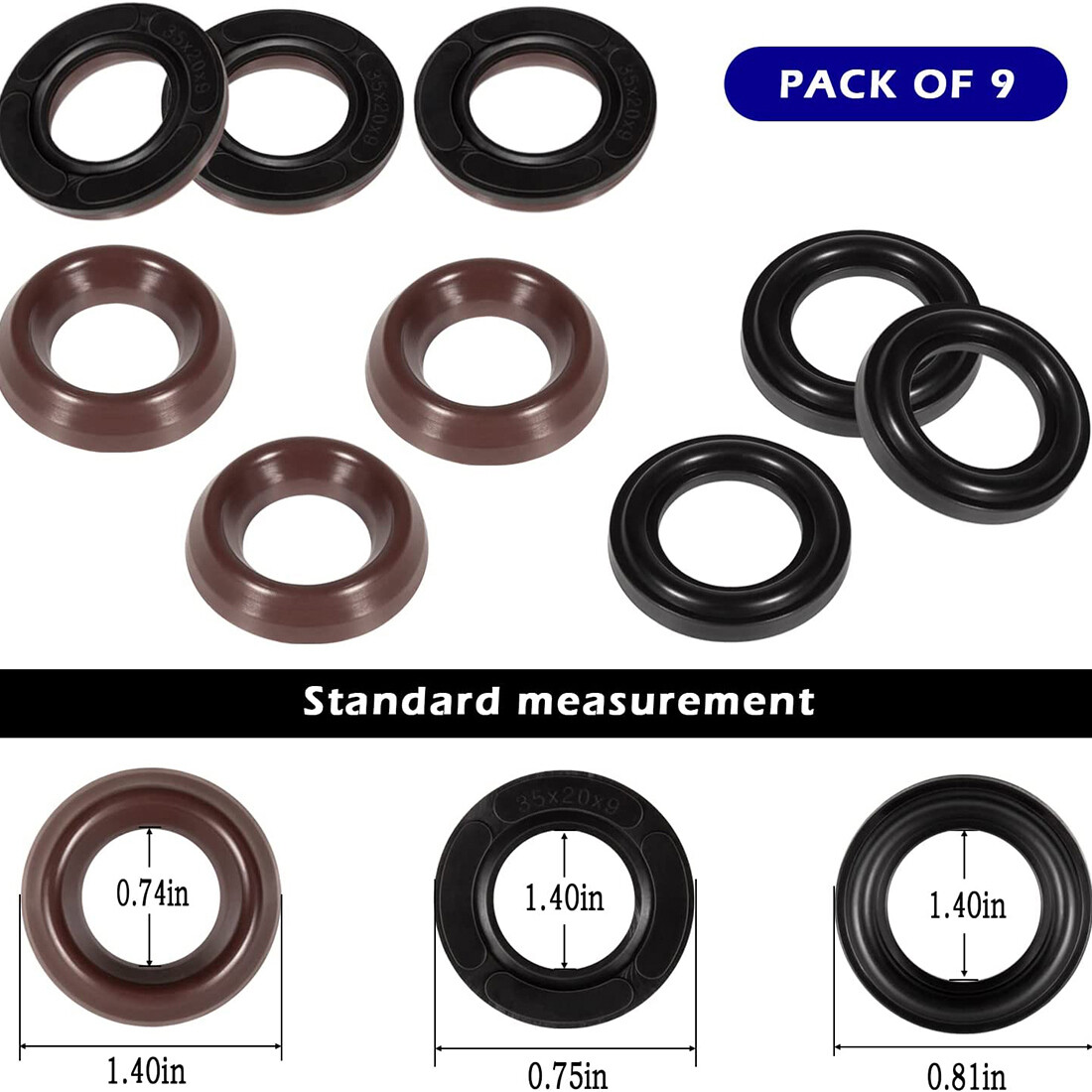 General Pump Kit 69 Replacement Seal Packing K69 GP Interpump TS2010 TS1511