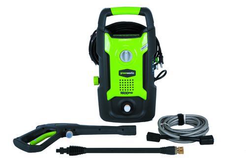1600PSI 1.2GPM 13 Amp Corded Electric Pressure Washer Light Quick Connect Nozzle