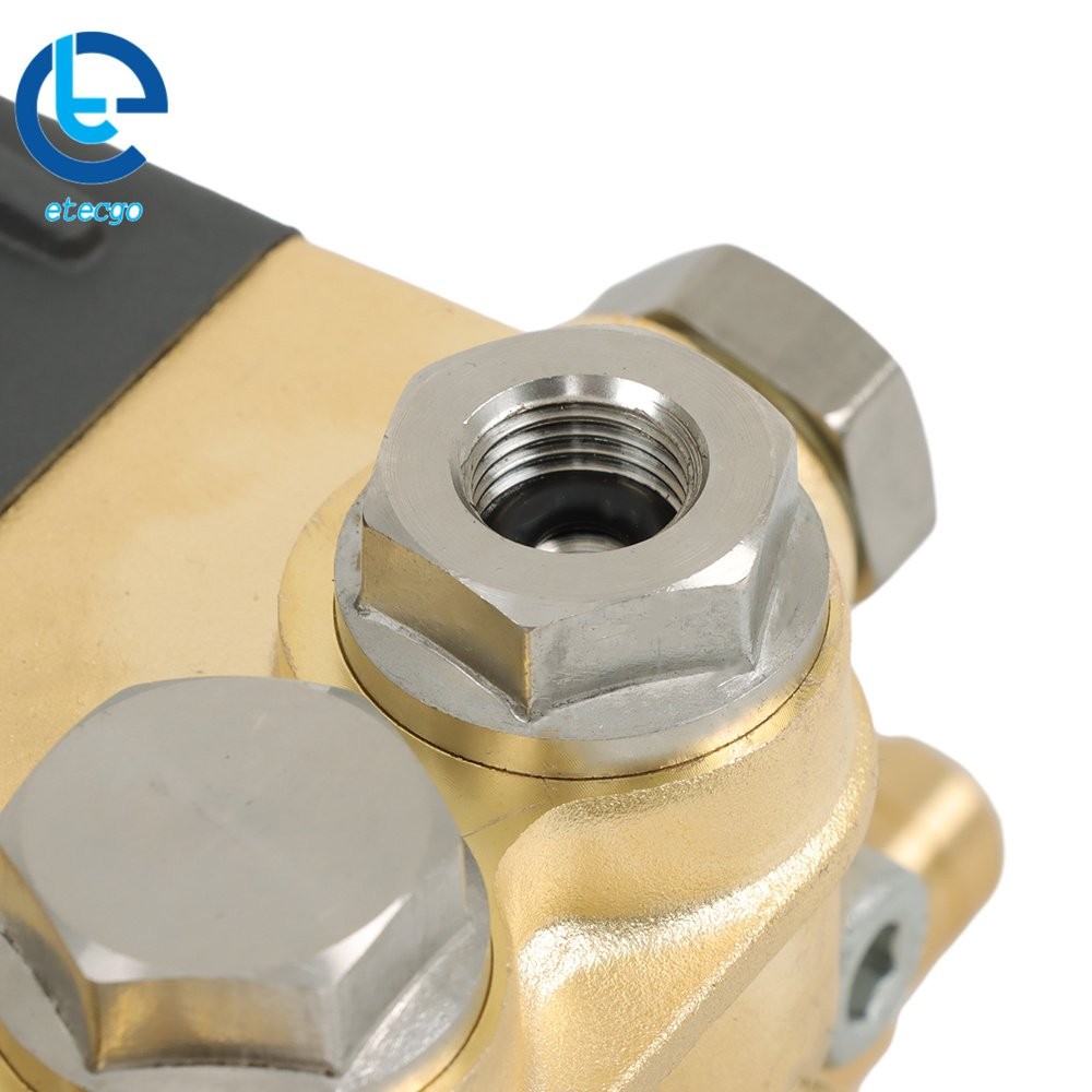 Pressure Power Washer Pump 3600 PSI 4.9 GPM 24 mm Solid Shaft Belt Drive