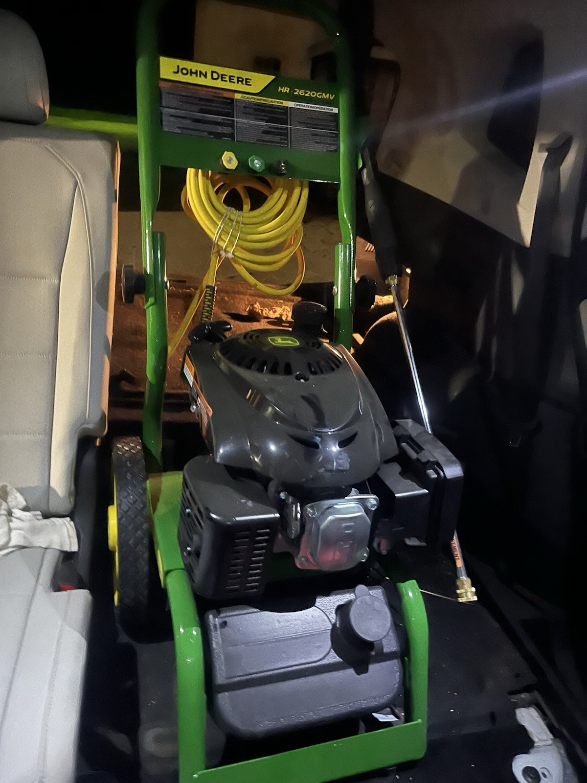 John Deere 3200 PSI Pressure Washer: GHV-2620 Never Seen Fuel New