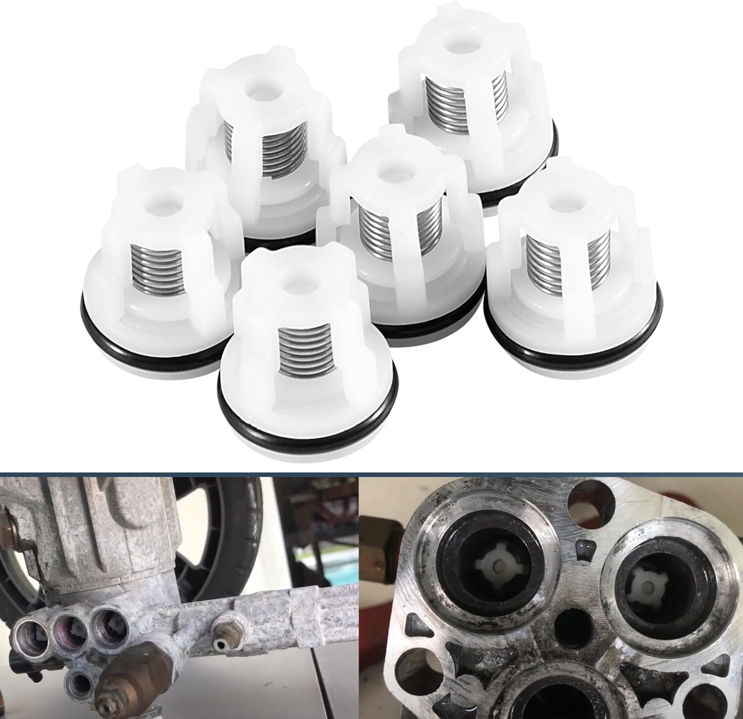6pcs AR2233 Check Valve Kit for Annovi Reverberi RMV RMW Pressure Washer Pumps