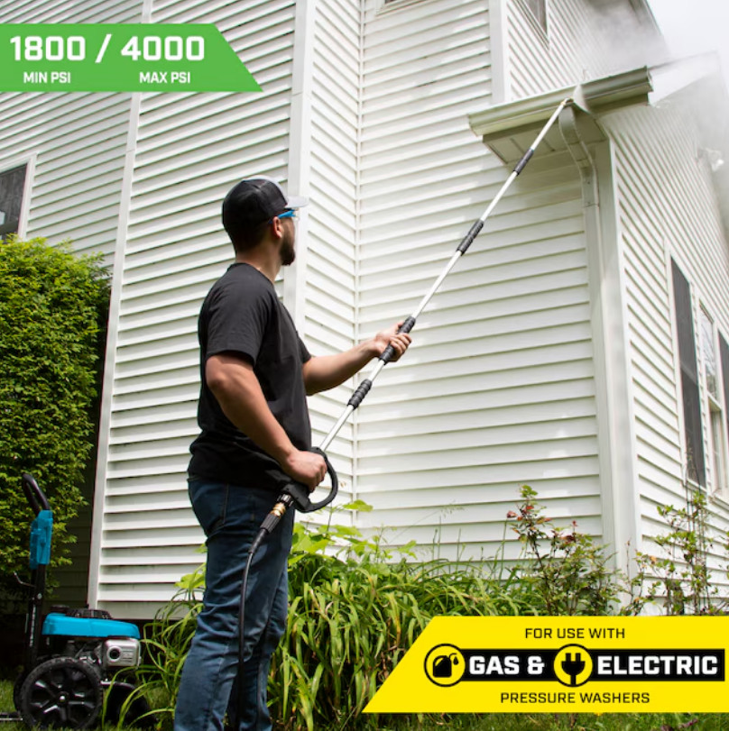 SurfaceMaxx 9-ft Pressure Washer Extension Wand # 2637678 Free US Shipping