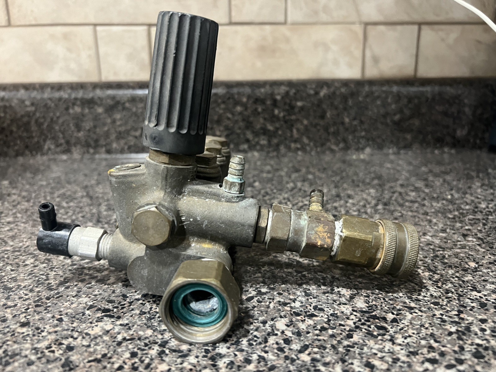 Annovi Reverberi RSV 4g40 Brass Pressure Washer Pump Head Parts Only!