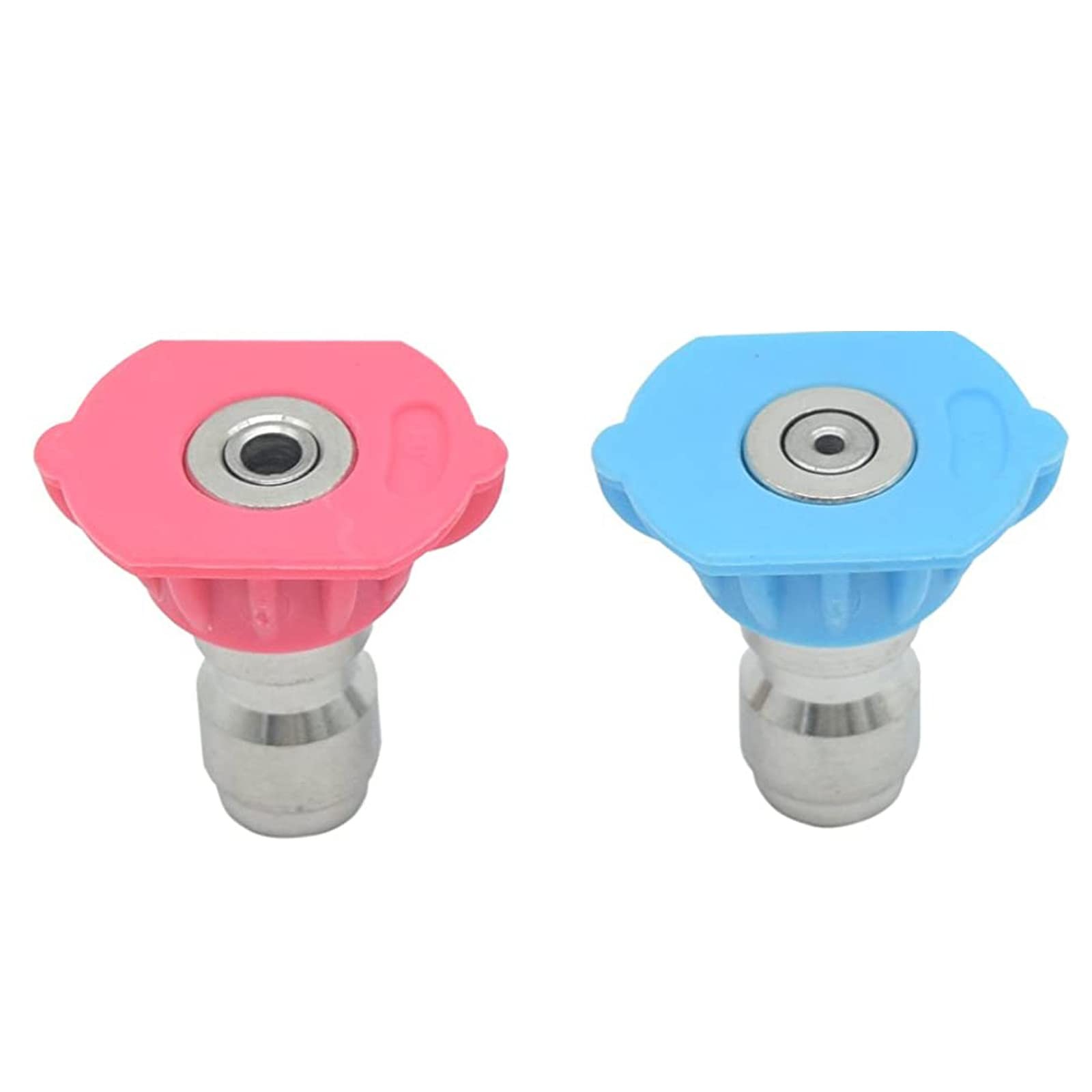 Onyehn Second-Story Pressure Washer Spray Nozzle Tips, Quick Connect, 4000PSI, 1