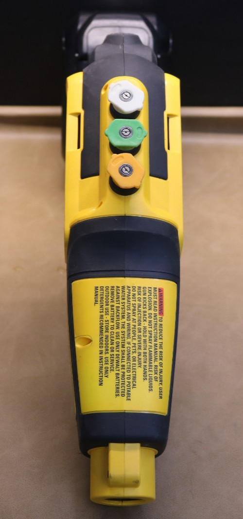 Dewalt DCPW550 cold water pressure washer NEEDS HOSE ADAPTER