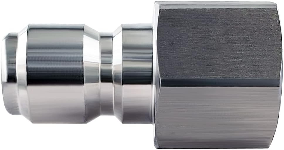3/8″ Quick Connect Pressure Washer Male and Female Hose Adapter Set 1 Max 5000