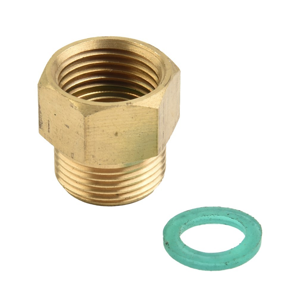 Adapter Accessories 150℃ Brass Female Metric Adapter For M22x1.5 External Thread