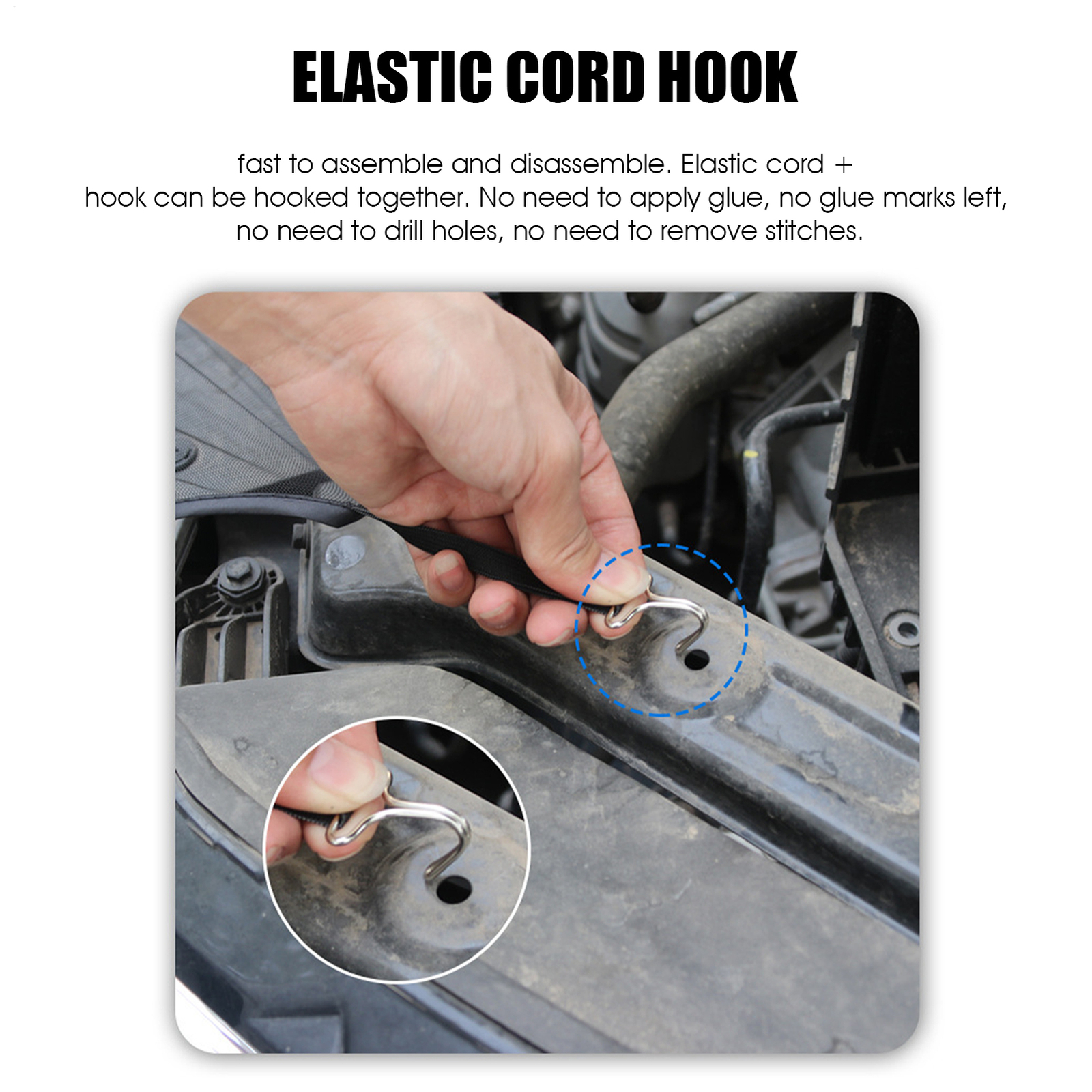 Car Water Tank Protection Net Anti Insect Mosquito And Cotton Lint Car Condenser