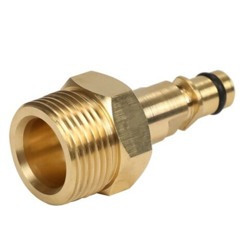 M22 14mm Hose Adapter Fits Karcher Pressure Washer Quick Connect Plug-in Nipple