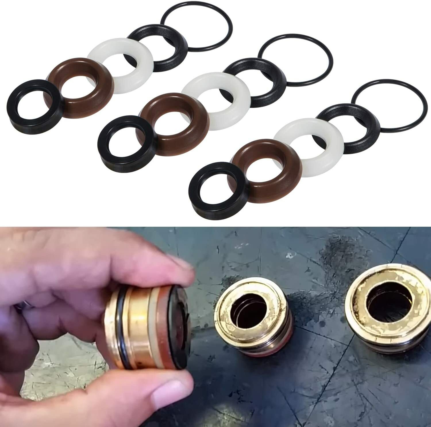 5019006400 Water Seal Repair Kit For ZWD ZWDK Series 15MM Pressure Washer Pump