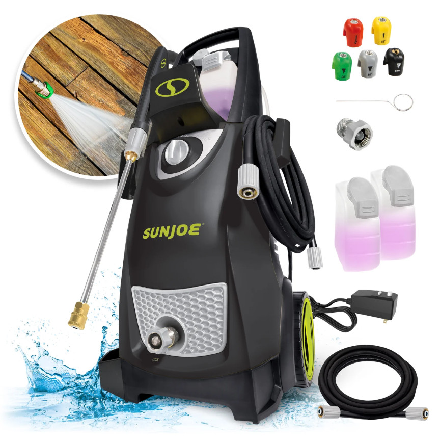 Sun Joe SPX3000 Electric Pressure Washer 2030 PSI 14.5-Amp Dual Soap Tanks – NEW