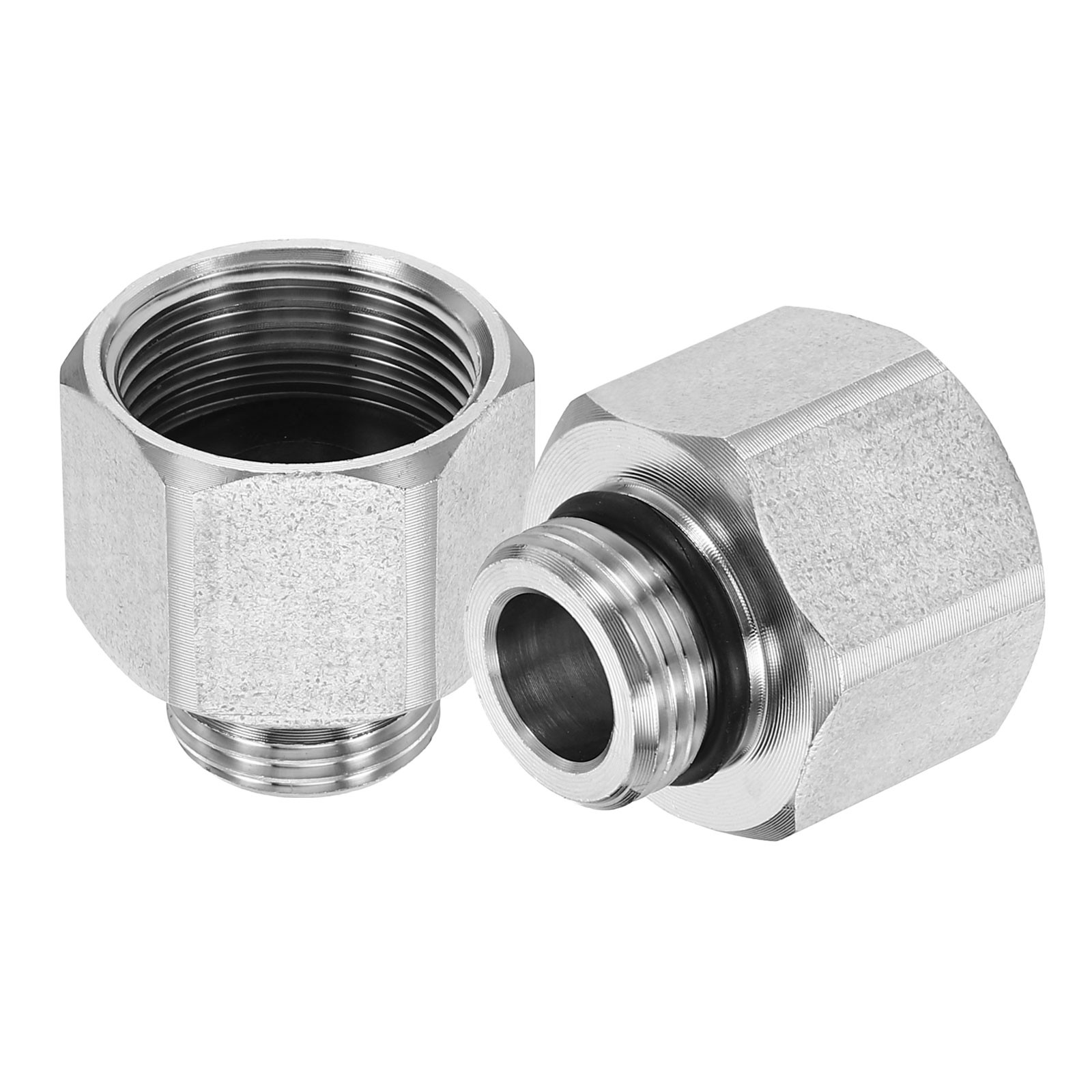 2Pcs Pressure Washer Adapter, G3/8″ Male to M22 Female Steel Fittings