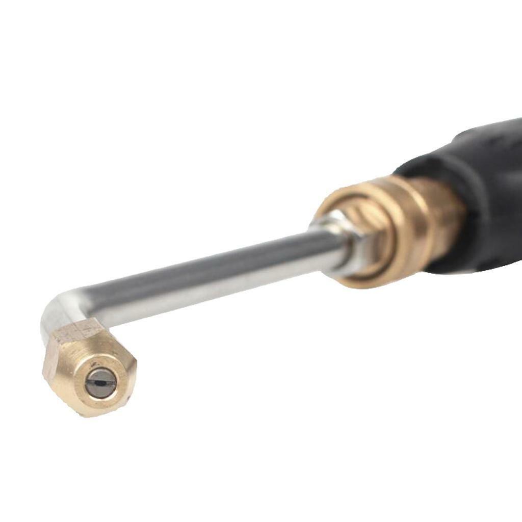 1/4” Pressure Washer Wash Nozzle Angled Lance Extension 20 cm