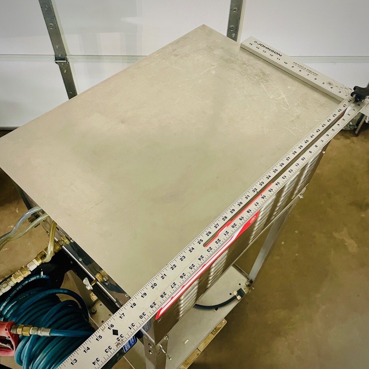 Hotsy Power Washer with cart