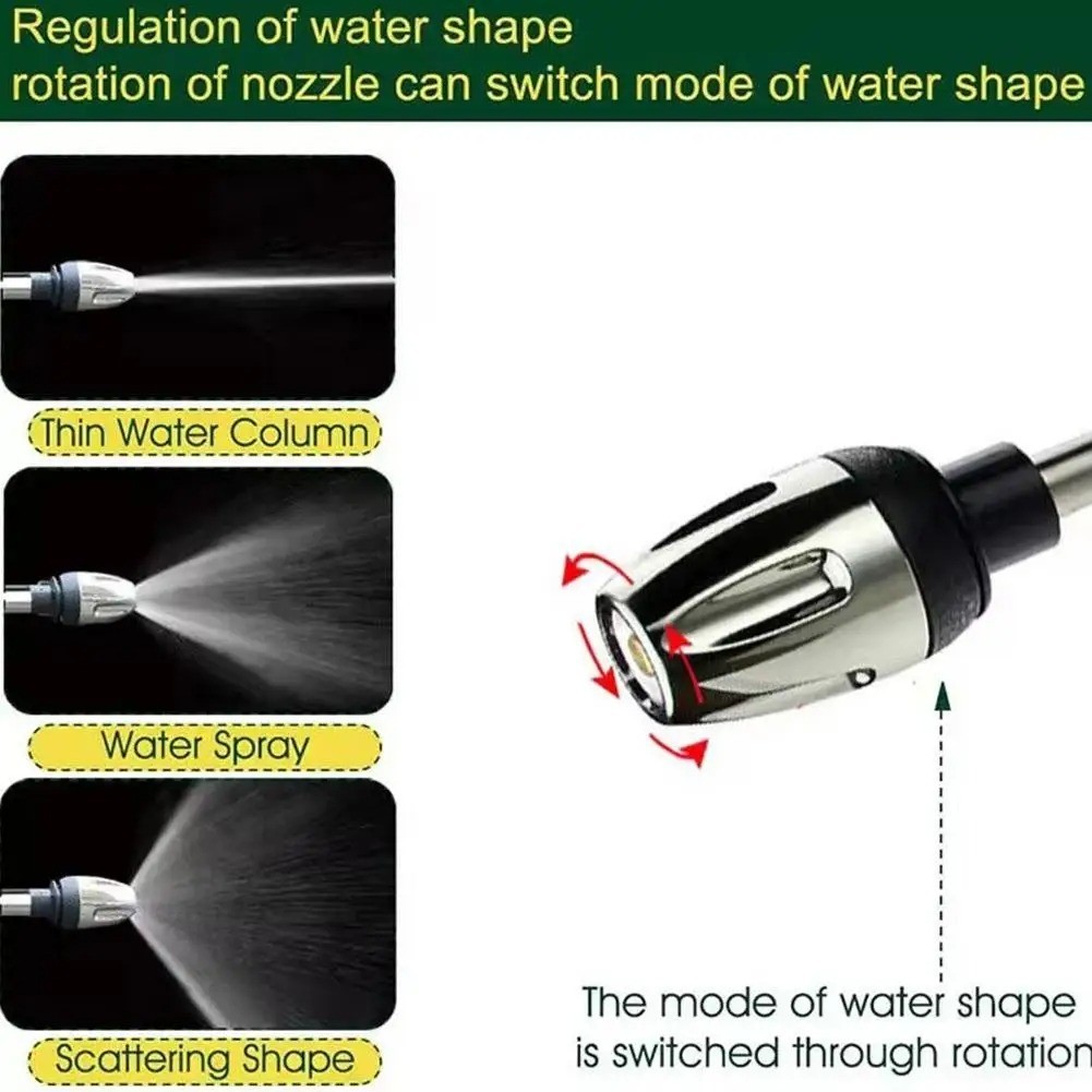 Aquoxis High Pressure Washer Gun Power Hose Nozzle Jet Spray Cleaner