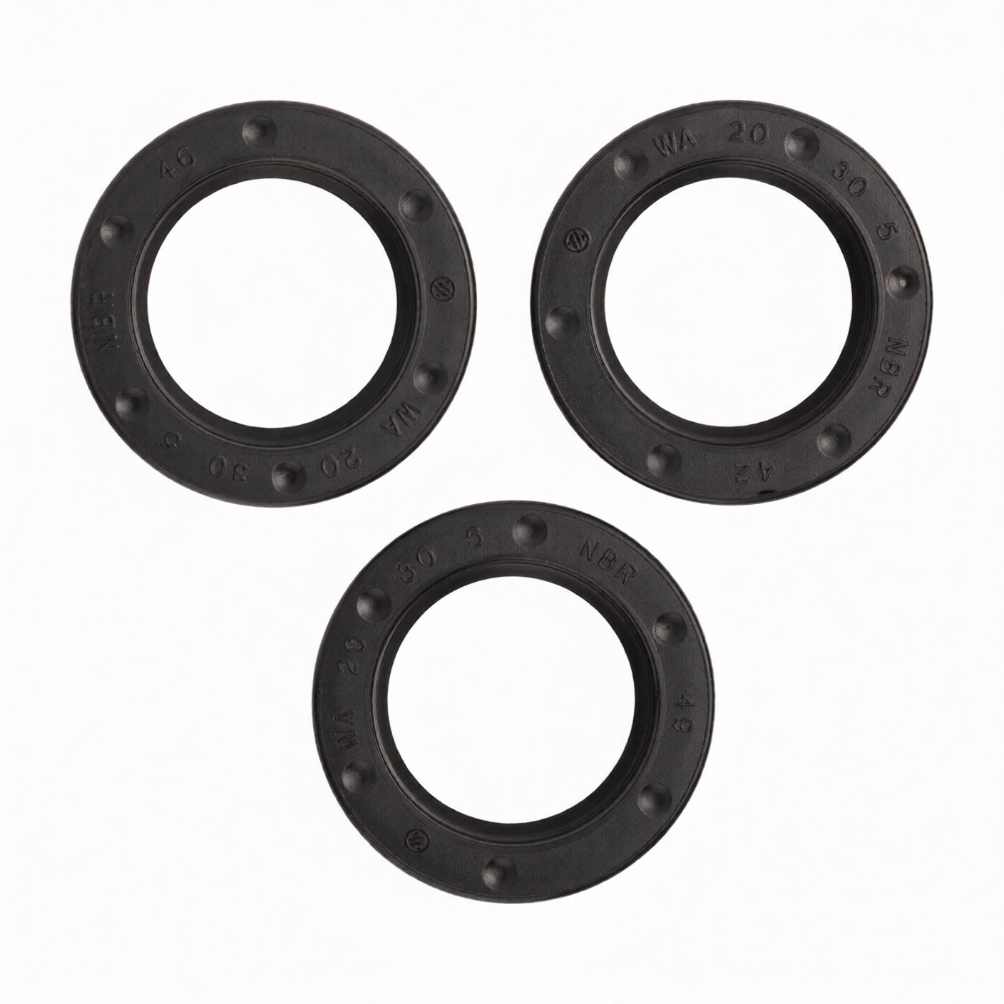 Replaces General Pump Kit 23 Piston Rod OIL SEALS, fits K23, Made in Italy