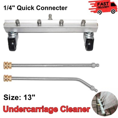 4000 PSI Under Car Pressure Washer Undercarriage Cleaner Underbody Wash Broom US