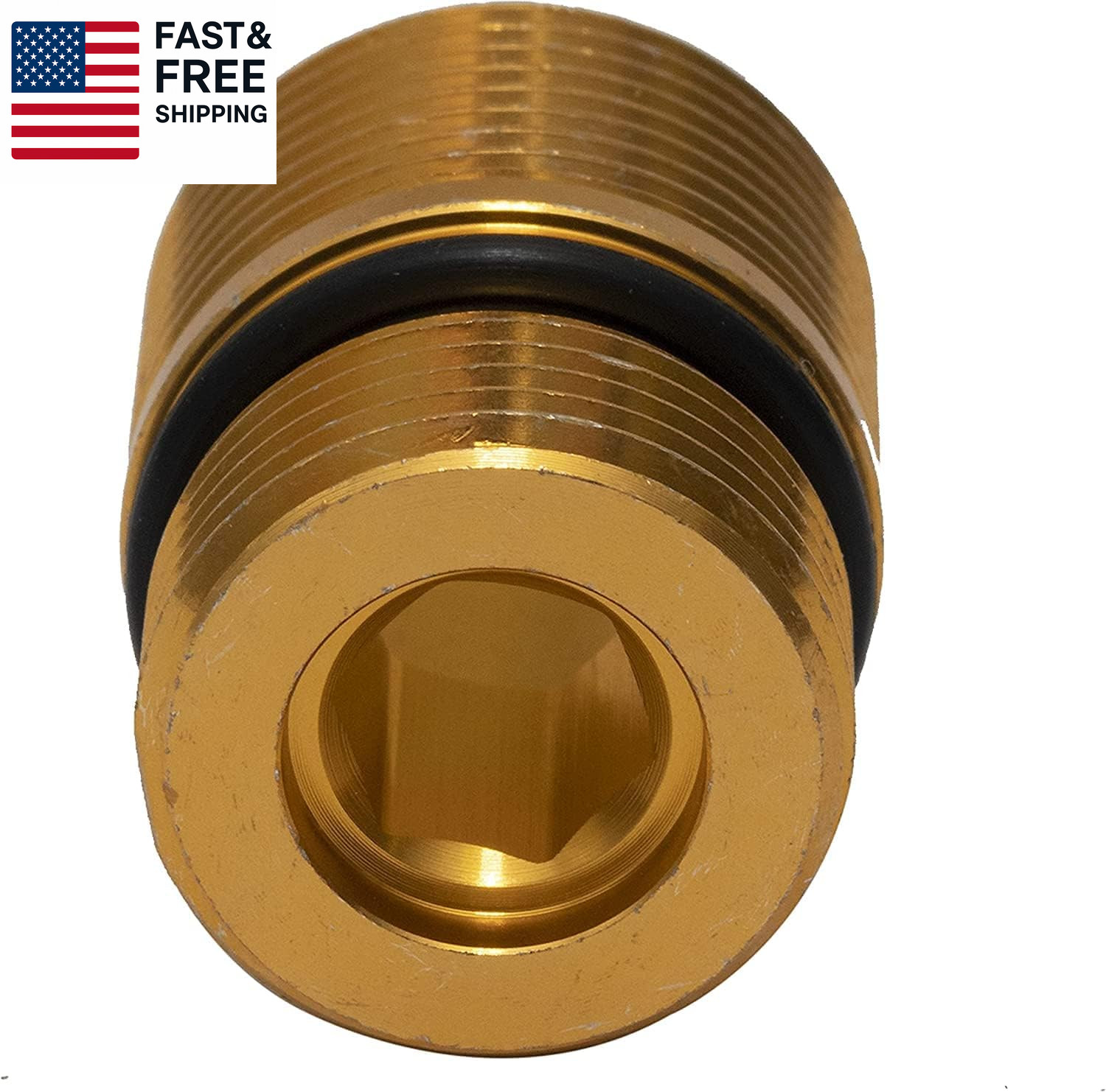 Cleaning 7110264 Water Oulet Fitting for OEM Technologies Axial Cam Pressure Was