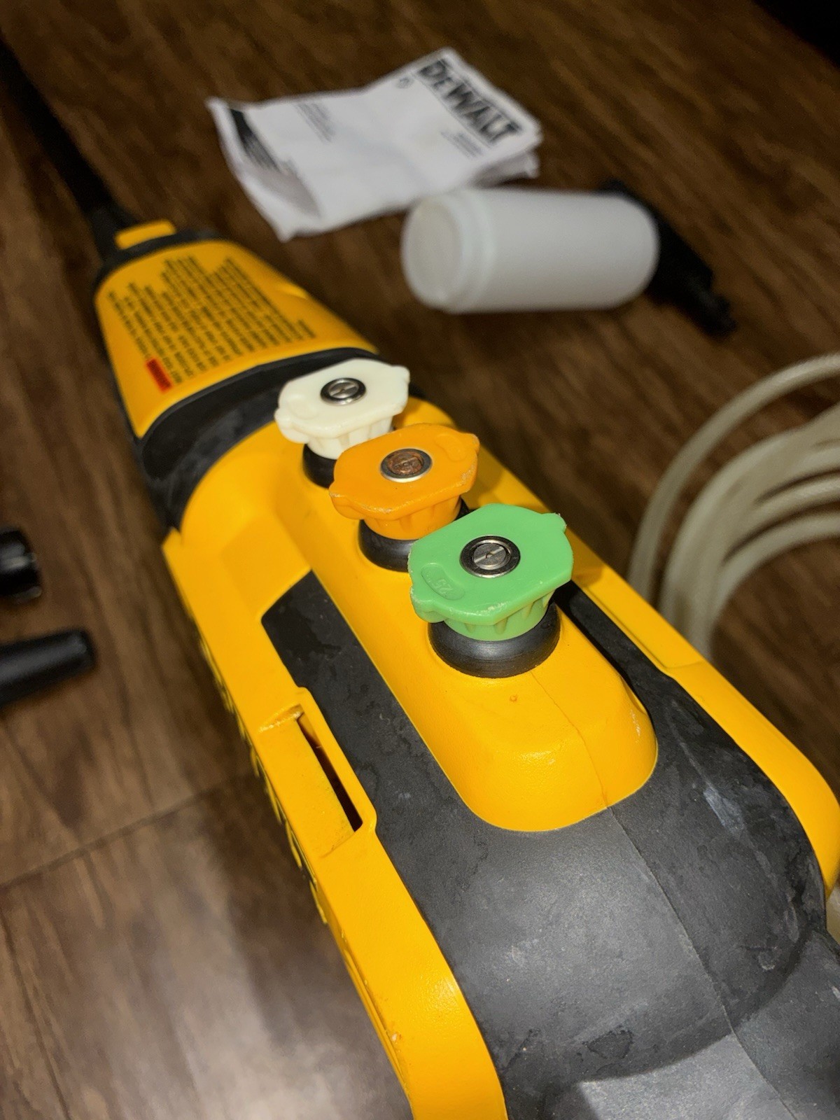 DeWalt DCPW550 20V Cordless Pressure Washer
