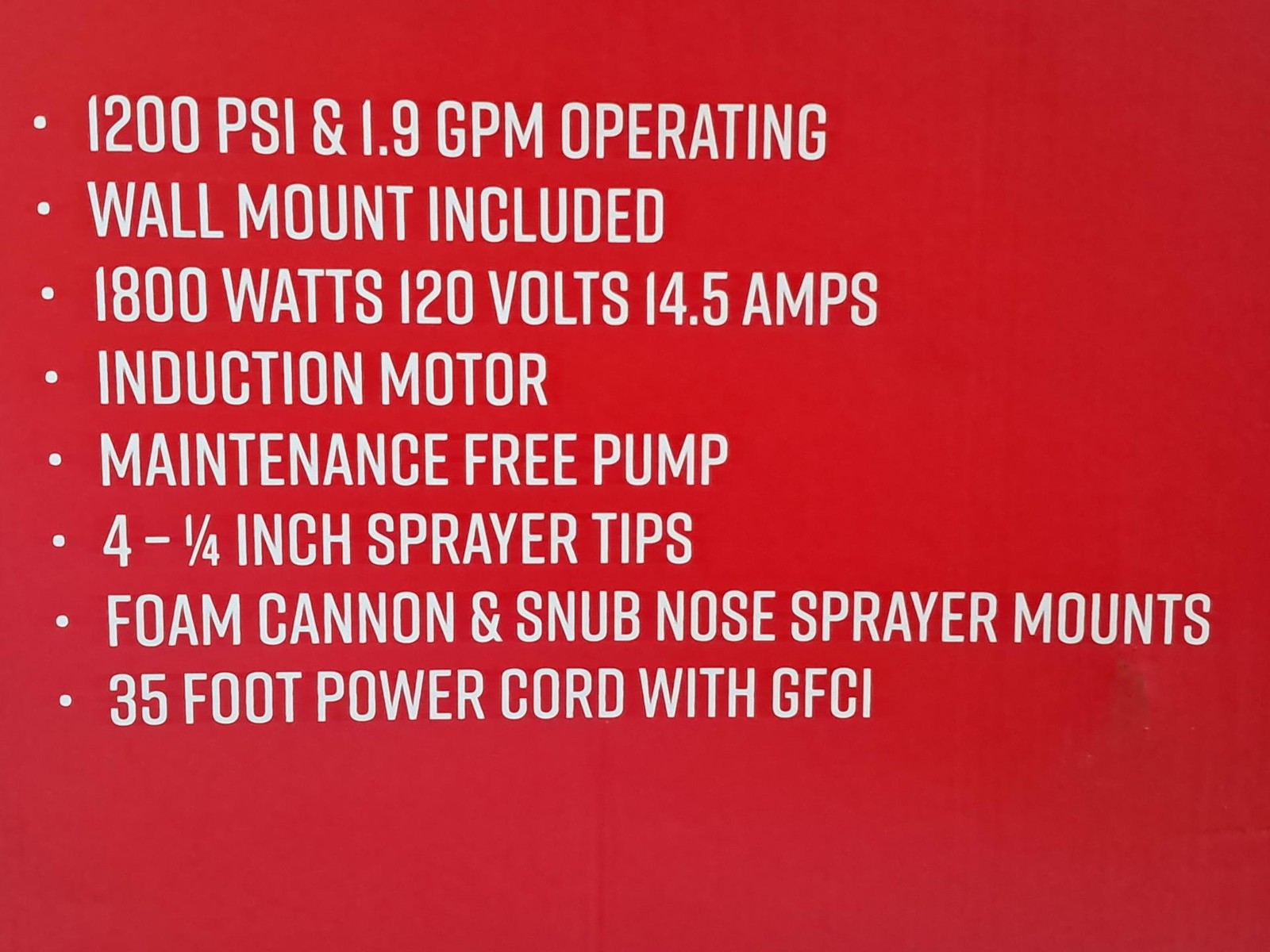 Adam’s Polishes Pro-Series Pressure Washer 2.0 w/Hose – NEW