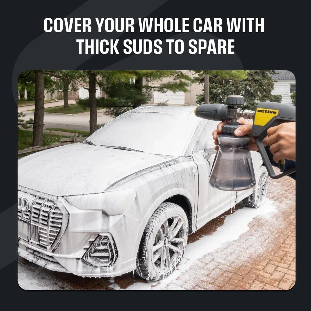 Active™ Premium Pressure Washer Foam Cannon 1000ml