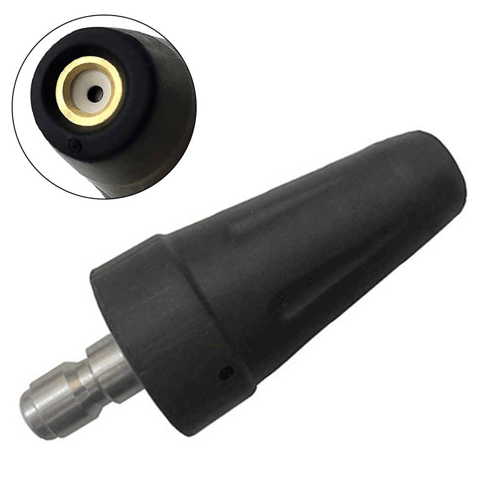 High Pressure Cleaning Nozzle with 360 Degree Rotation for Tough Environments