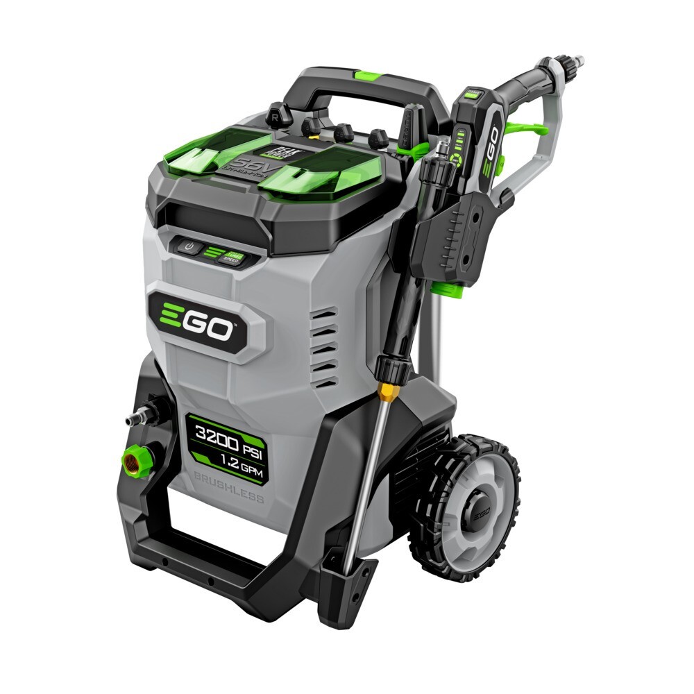 EGO HPW3204-2 Cordless 3200 PSI Pressure Washer w/ 2 x 6.0Ah Batteries & Charger