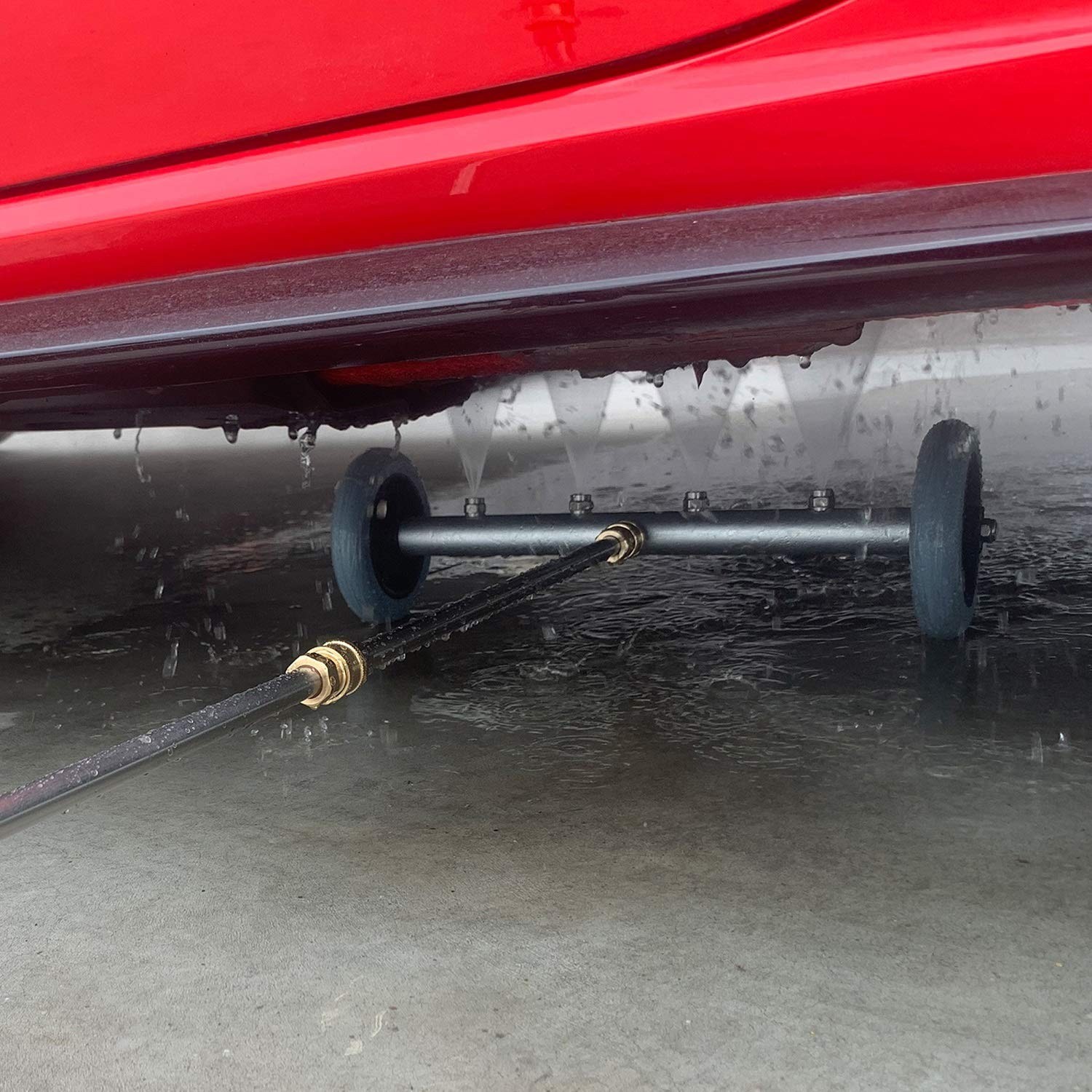 16″ Pressure Washer Undercarriage Cleaner, 4000 PSI, Extension Wand Included