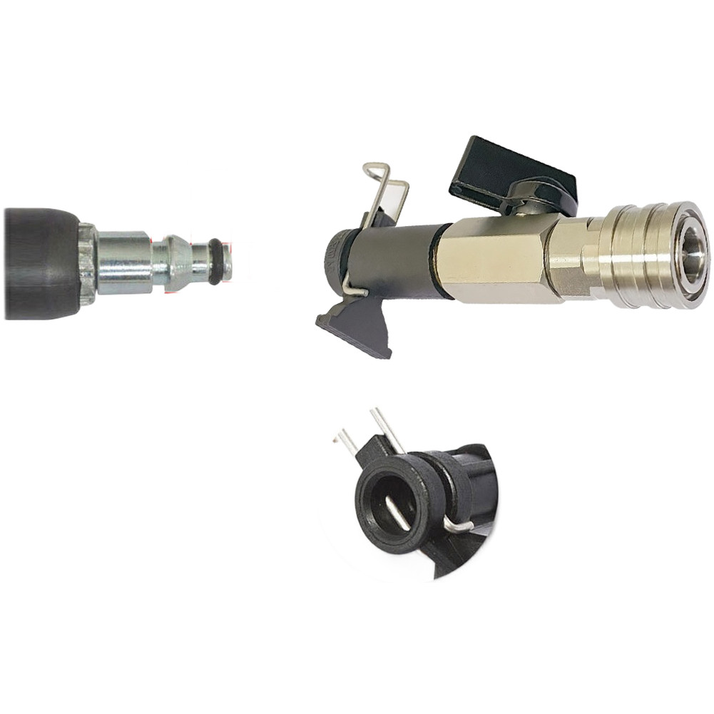 1/4 Inch Quick Connect Stainless Steel Nozzle 2320 PSI for Dawoo C Type Washers