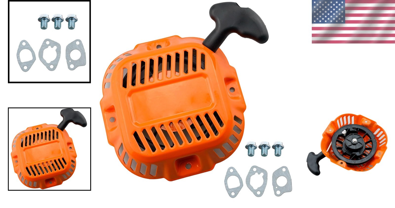 High-Performance Pull Start Assembly Compatible with Generac Pressure Washers