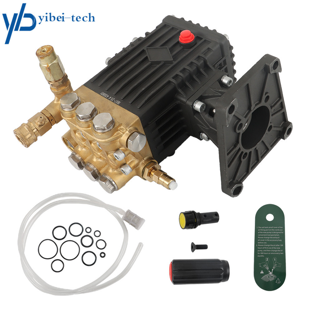 4400 psi 1″ Shaft Horizontal 4 GPM Pressure Washer Pump Power Washer Pump