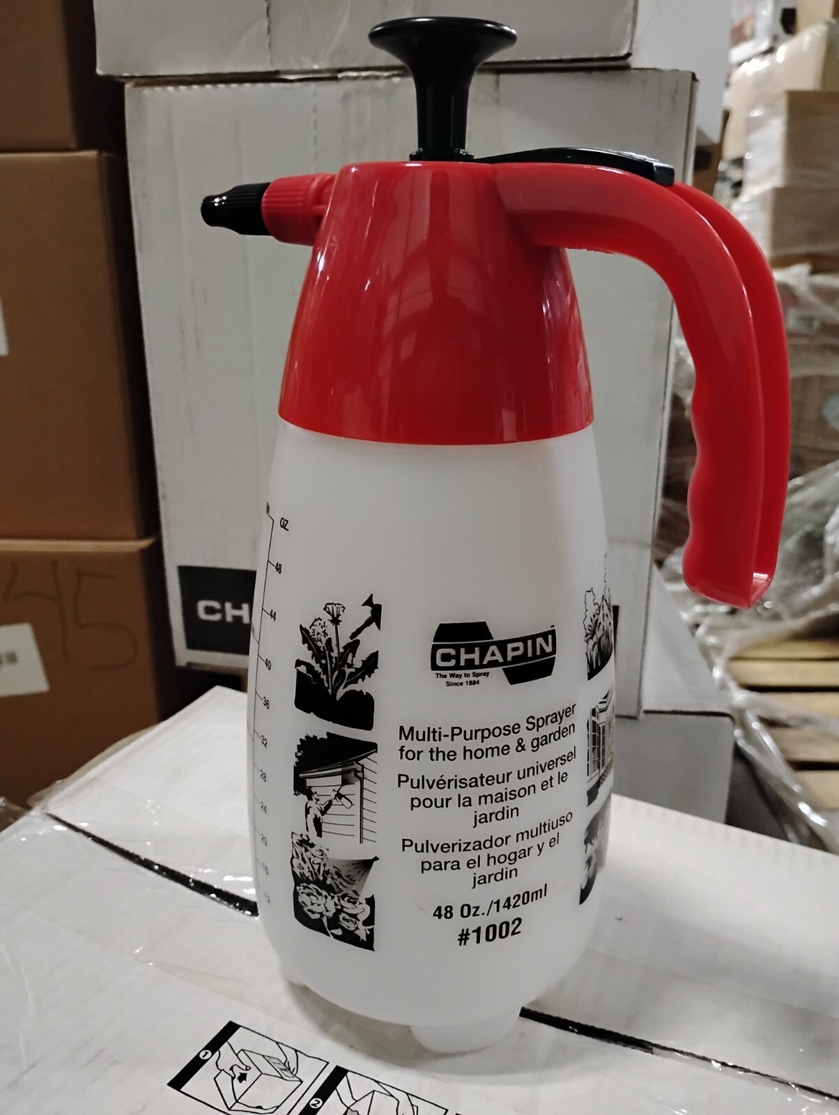 Chapin 1002 48-Oz Made in USA Heavy-Duty Multi-Purpose Sprayer