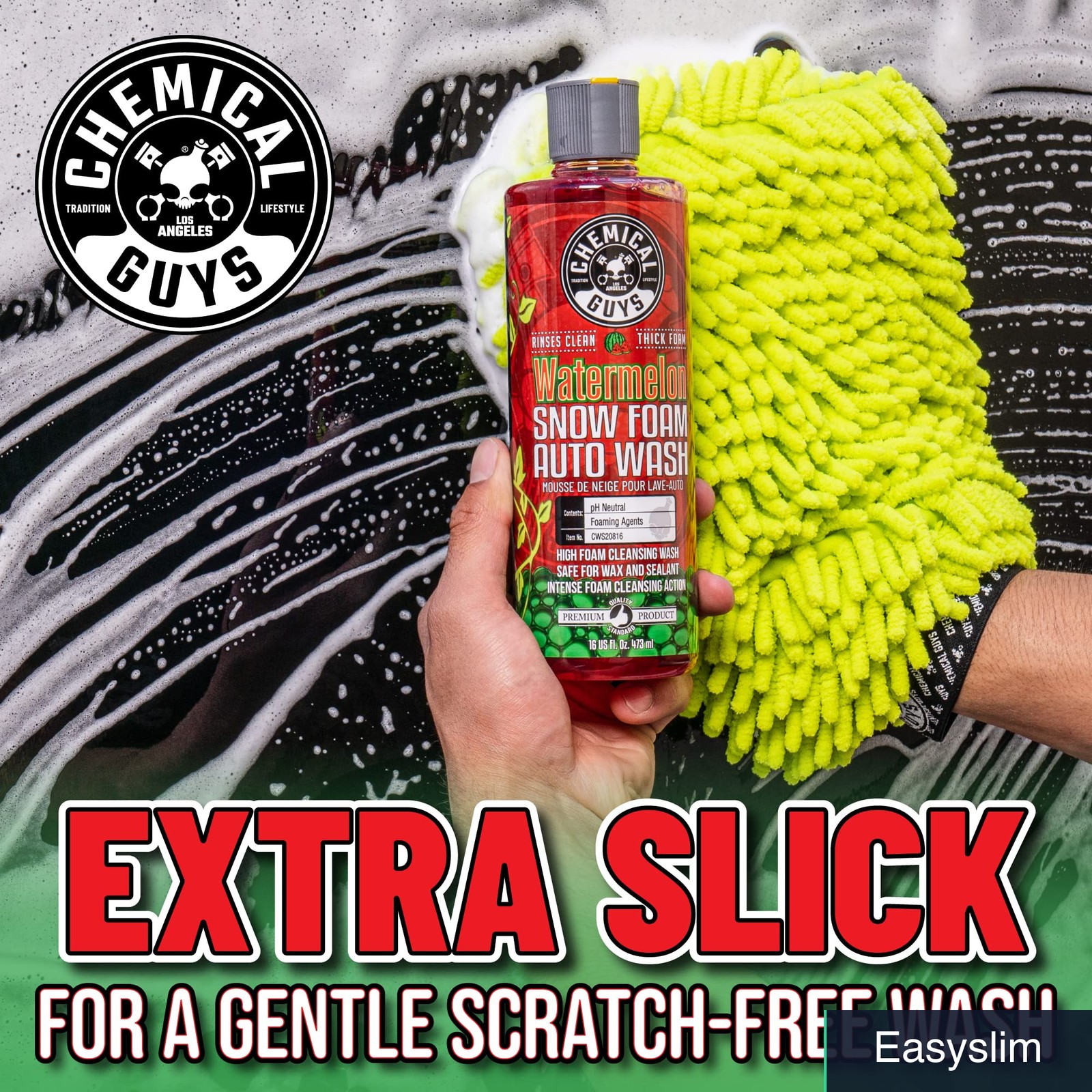 Watermelon Snow Foam Car Wash Soap 16 fl oz Foam Cannon Compatible