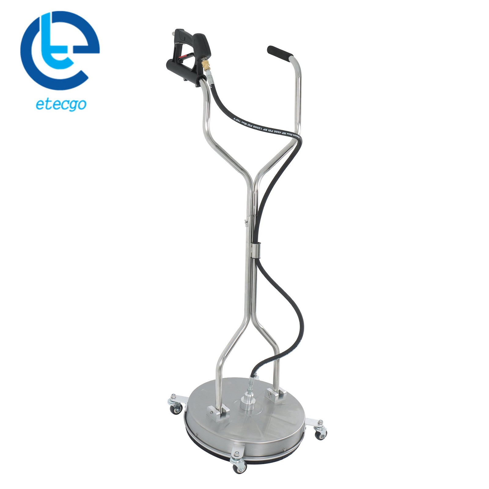 Washer Surface Cleaner w/ Handles & Wheels Quick Connect 18″ Pressure