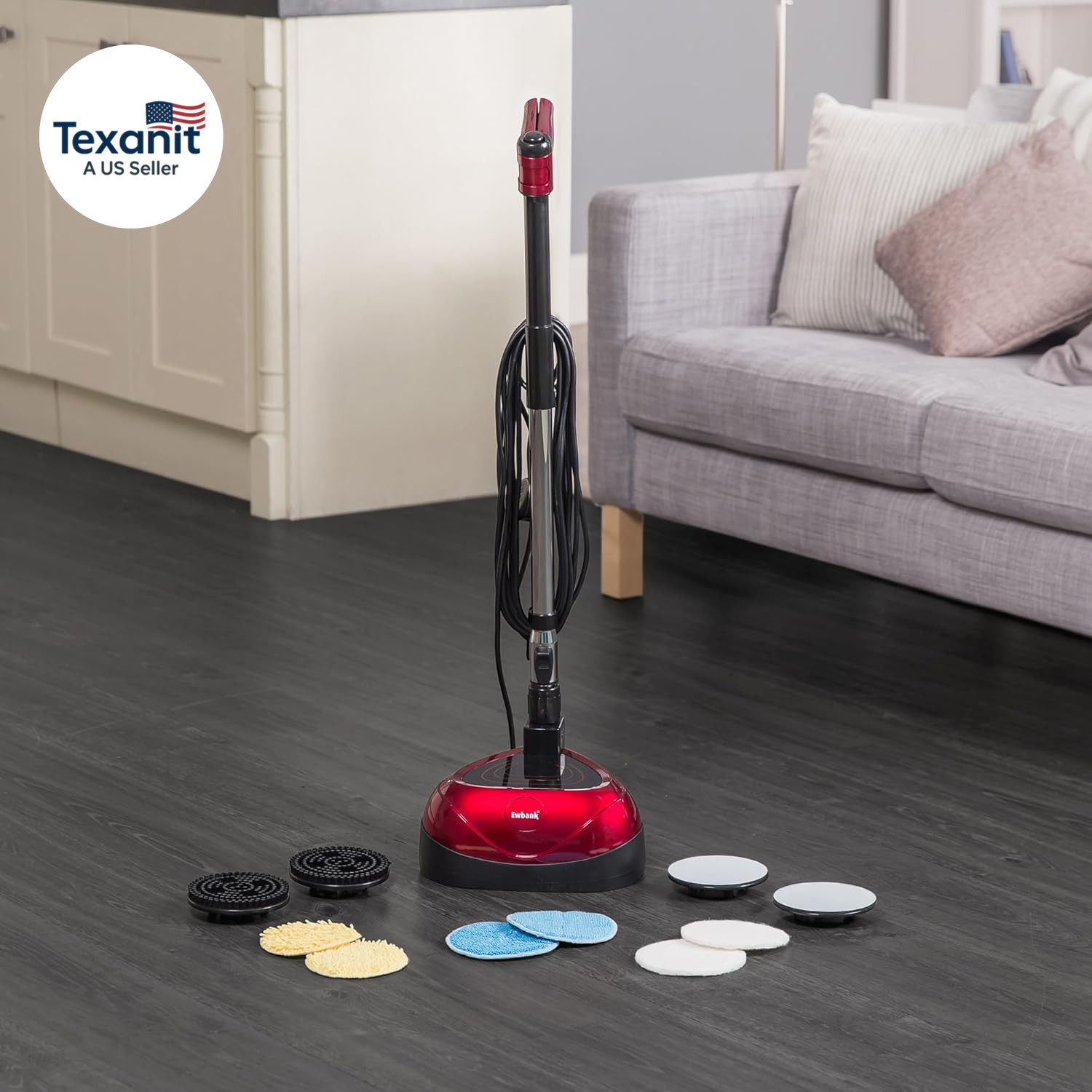 EP170 Complete Cleaner, Washer, Scrubber, Scourer, and Polisher, Interchangeable