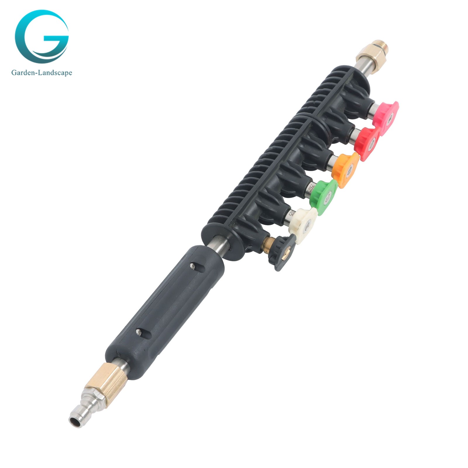 9 Pack Water Gun Extension Rod Set 1/4 Inch Quick Connect 4000 Psi High Pressure