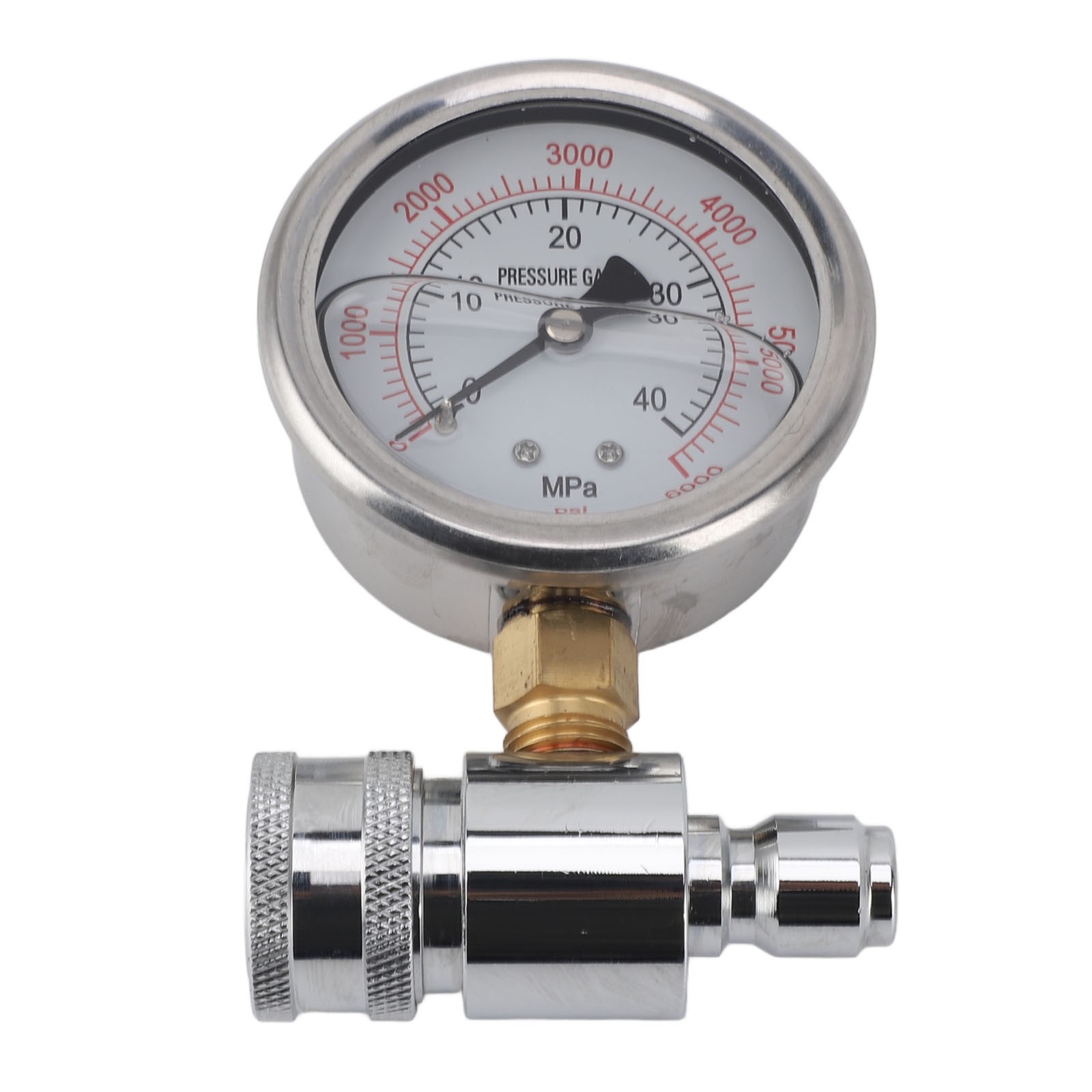 1 Pressure Washer Gauge High Pressure 6000psi For Car Washing NEW