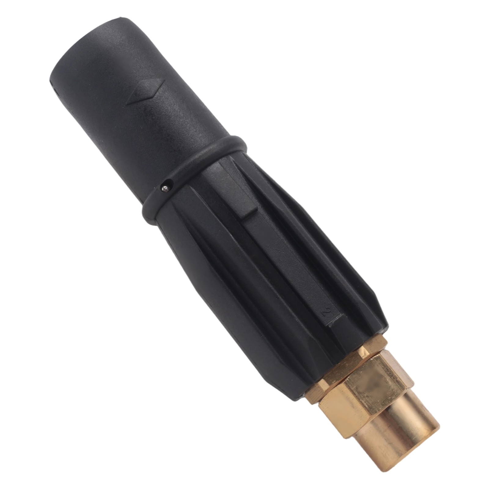 Brass Fan-Shaped Snow Foam Nozzle Self-Priming Nozzle for High Pressure8196