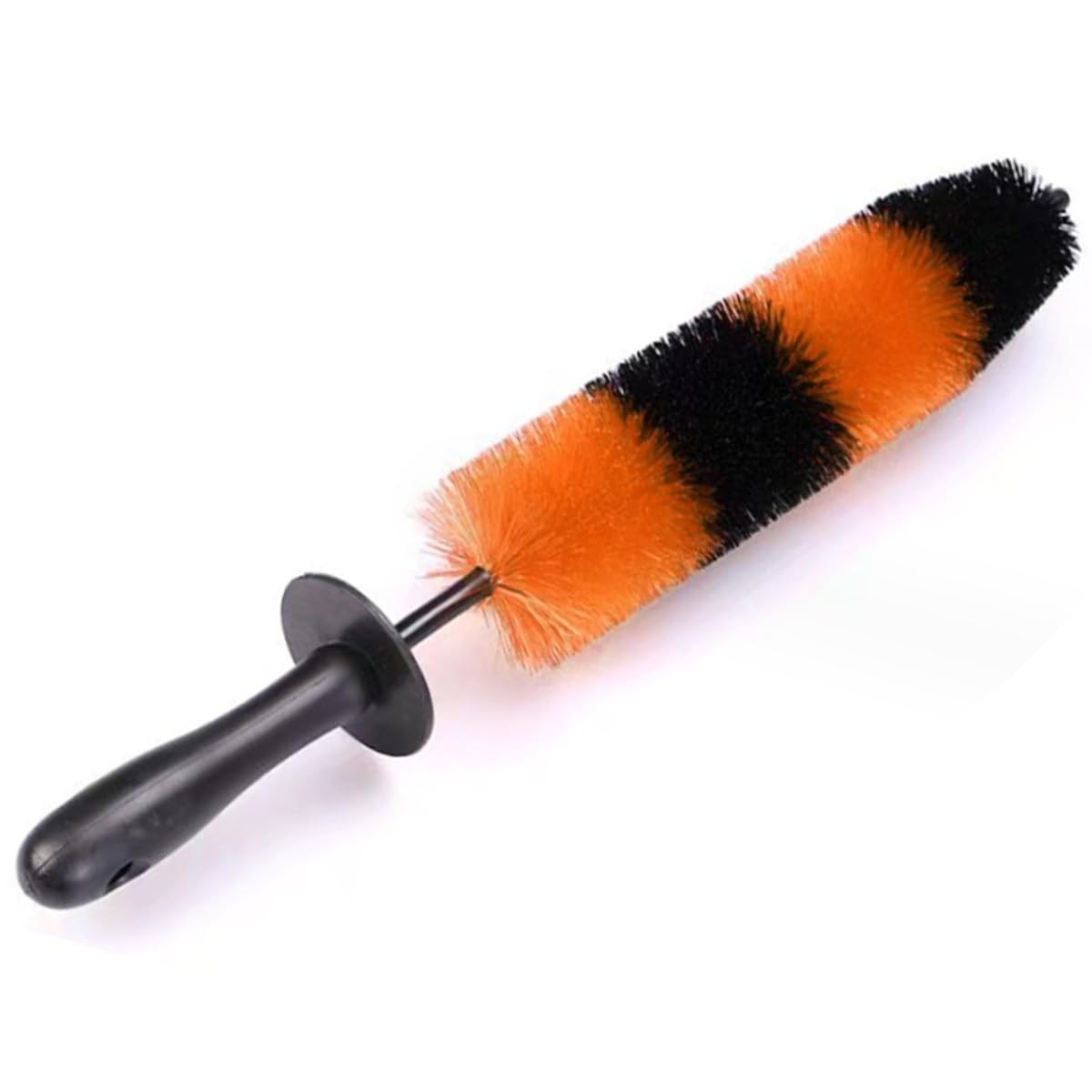 Master Car Wheel Brush, 16″ Long Soft Bristle Rim Orange & Black