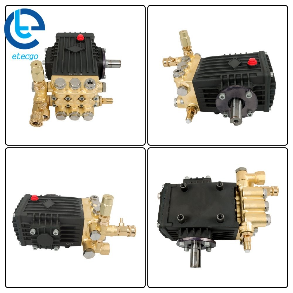 Pressure Power Washer Pump 3600 PSI 4.9 GPM 24 mm Solid Shaft Belt Drive