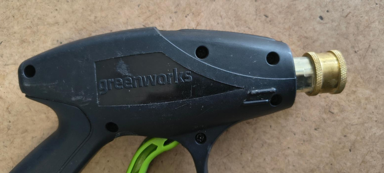 Greenworks 1200 PSI Pressure Washer Wand w/ 2 Tips Model GPW1200K