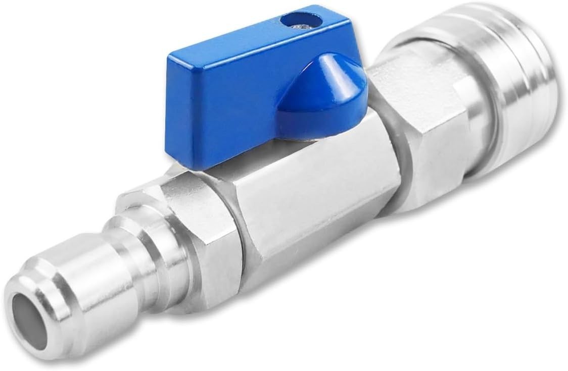 Eco-Friendly 3/8 NPT Pressure Washer Ball Valve Kit for Effortless Water Control