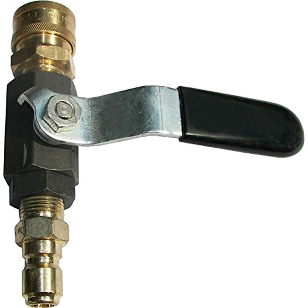 3/8″ Carbon Steel Ball Valve Kit for Power Pressure Washers 3000-4000 PSI 4 GPM